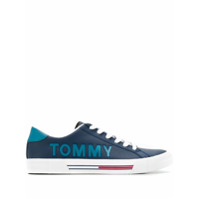 Tommy Jeans Tênis de couro - Azul