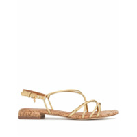 Tory Burch Sandália de tiras - Dourado