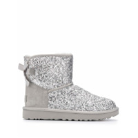 UGG Bota com brilho - Prateado
