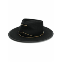 Van Palma Chapéu fedora Anna - Preto