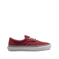 Vans Tênis Deboss Checkerboard Era - Vermelho