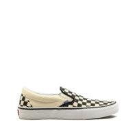 Vans Tênis slip on xadrez - Branco