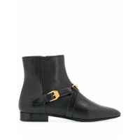 Versace Ankle boot com fivela - Preto