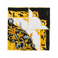 Versace Echarpe com estampa Acanthus - Preto