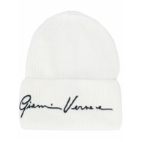 Versace Gorro GV Signature - Branco