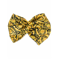 Versace Laço com estampa barroca - Preto