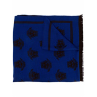 Versace Par de meias com logo - Azul
