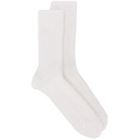Versace Par de meias em tricô - Branco