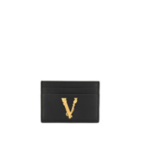 Versace Porta-cartões Virtus - Preto