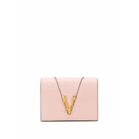 Versace Porta-cartões Virtus - Rosa