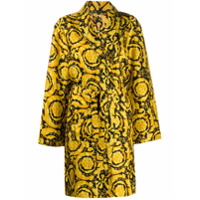 Versace Robe com estampa barroca - Amarelo