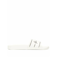 Versace Slide com logo - Branco