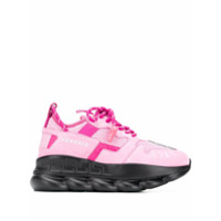 Versace Tênis Chain Reaction 2 - Rosa