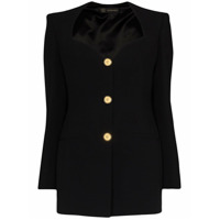 Versace Vestido blazer mini - Preto