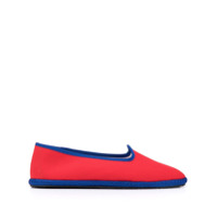 Vibi Venezia Mocassim de canvas - Vermelho