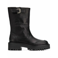 Vic Matie side buckle boots - Preto