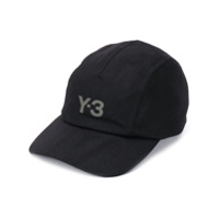 Y-3 Boné com estampa de logo - Preto