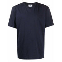 Y-3 Camiseta básica lisa - Azul