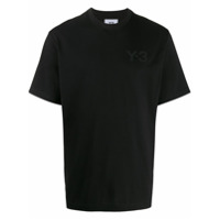 Y-3 Camiseta com logo - Preto