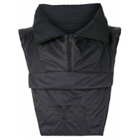 Y-3 Colete dupla face - Preto