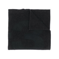 Y-3 oversized knitted scarf - Preto