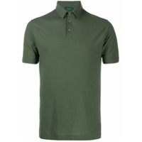 Zanone Camisa polo mangas curtas - Verde