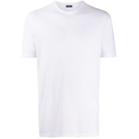 Zanone Camiseta de algodão - Branco