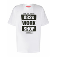 032c Camiseta Work Shop - Branco