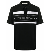1017 ALYX 9SM Camisa polo com logo - Preto
