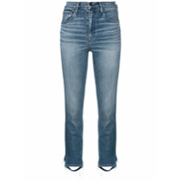 3x1 cropped high waisted jeans - Azul