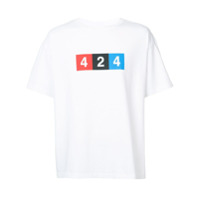 424 Camiseta '424' - Branco