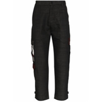 78 Stitches Calça pantacourt - Preto