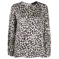 8pm leopard-print blouse - Neutro