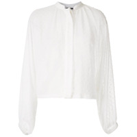 À La Garçonne Camisa ampla Elysee - Branco