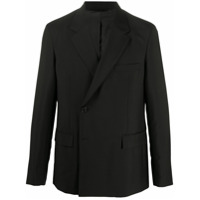 Acne Studios Blazer com transpasse - Preto