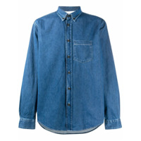 Acne Studios Camisa jeans com botões - Azul