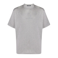 Acne Studios Camiseta com logo - Cinza