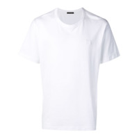 Acne Studios Camiseta Nash Face - Branco