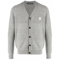 Acne Studios Cardigan de lã - Cinza