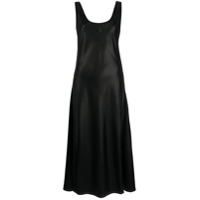 Acne Studios Vestido midi sem mangas - Preto