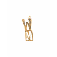 Acne Studios W-shaped pendant - Dourado