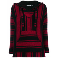 Adaptation knitted hoodie - Preto