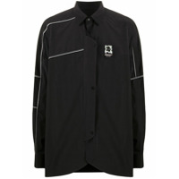 Ader Error Camisa com logo bordado - Preto