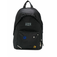 Ader Error logo detail backpack - Preto