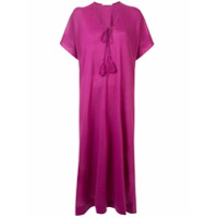 Agnona Poncho com tassel - Rosa