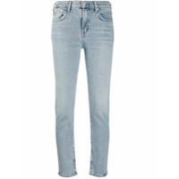 AGOLDE Calça jeans cropped Toni - Azul