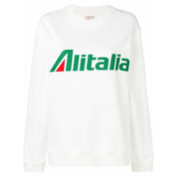 Alberta Ferretti Alitalia sweatshirt - Branco