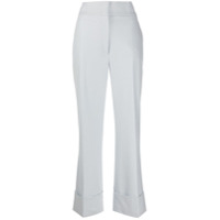 Alberta Ferretti Calça cintura alta - Azul