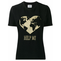 Alberta Ferretti Camiseta Help Me - Preto