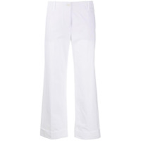 Alberto Biani Calça pantacourt - Branco